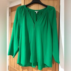 Joie silk green shirt